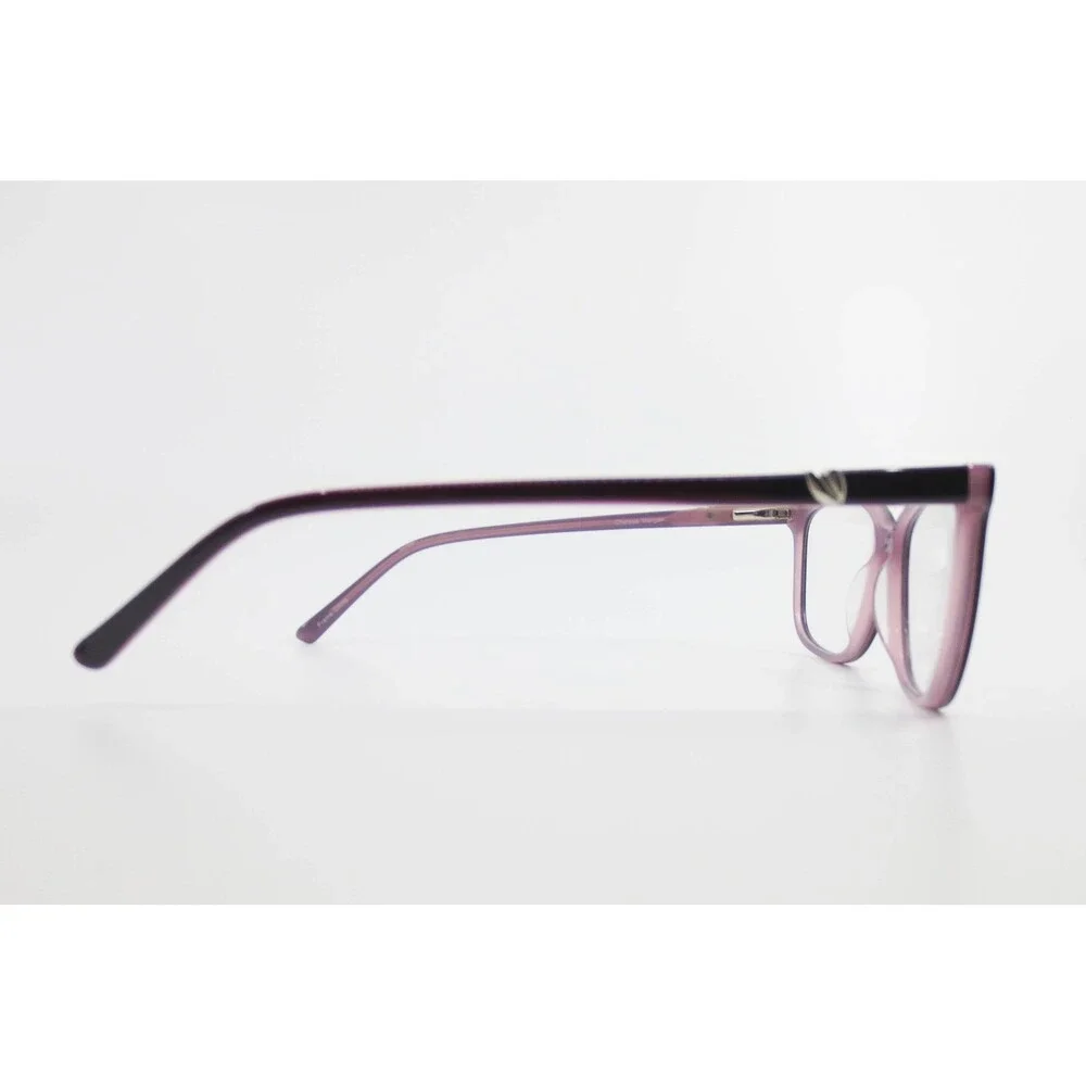 Chelsea Morgan CM 4008 BK/PK Cat Eye Eyeglasses Frames Purple Pink 53-15-140